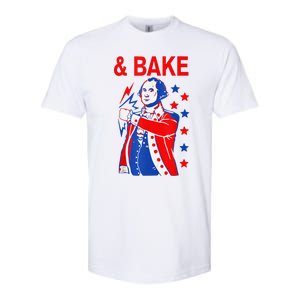 Funny Shake And Bake 4th Of July Couple Matching & Bake Softstyle CVC T-Shirt