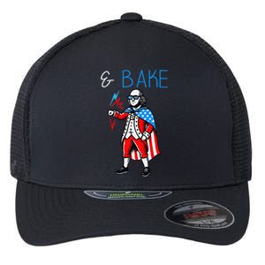 Funny Shake And Bake 4th Of July Couple Matching & Bake Flexfit Unipanel Trucker Cap