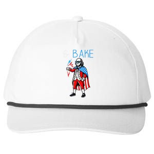 Funny Shake And Bake 4th Of July Couple Matching & Bake Snapback Five-Panel Rope Hat