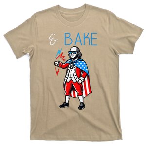 Funny Shake And Bake 4th Of July Couple Matching & Bake T-Shirt