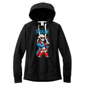 Funny Shake And Bake 4th Of July Couple Matching Shake Women's Fleece Hoodie