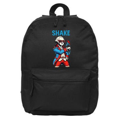 Funny Shake And Bake 4th Of July Couple Matching Shake 16 in Basic Backpack