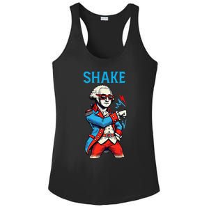 Funny Shake And Bake 4th Of July Couple Matching Shake Ladies PosiCharge Competitor Racerback Tank