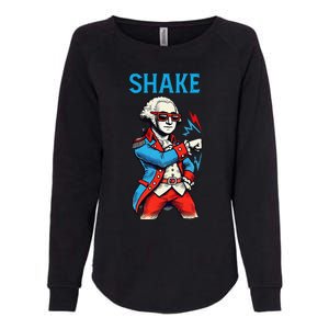 Funny Shake And Bake 4th Of July Couple Matching Shake Womens California Wash Sweatshirt