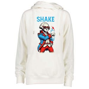 Funny Shake And Bake 4th Of July Couple Matching Shake Womens Funnel Neck Pullover Hood