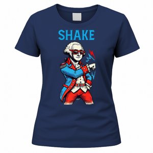 Funny Shake And Bake 4th Of July Couple Matching Shake Women's T-Shirt