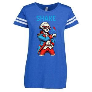 Funny Shake And Bake 4th Of July Couple Matching Shake Enza Ladies Jersey Football T-Shirt