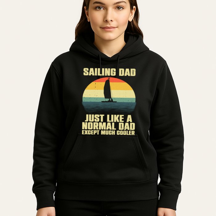 Funny Sailing Art For Dad Sailing Sailor Sail Sailboat Hoodie