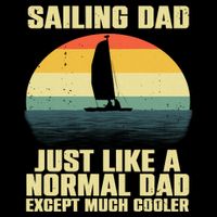Funny Sailing Art For Dad Sailing Sailor Sail Sailboat Sustainable Bucket Hat