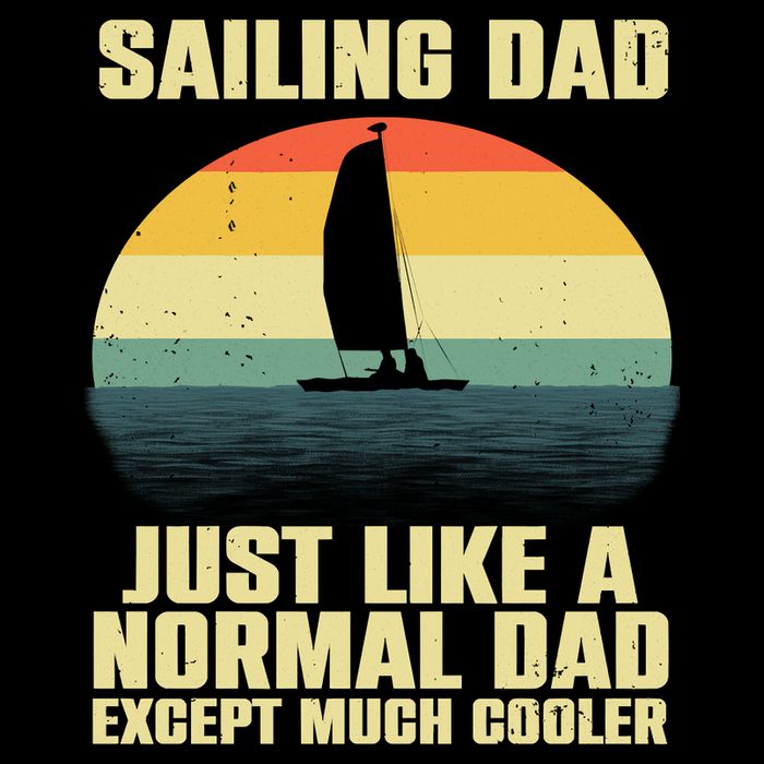 Funny Sailing Art For Dad Sailing Sailor Sail Sailboat Sustainable Bucket Hat