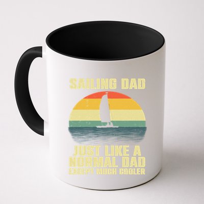 Funny Sailing Art For Dad Sailing Sailor Sail Sailboat Mug
