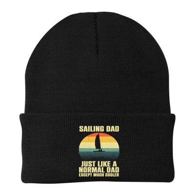 Funny Sailing Art For Dad Sailing Sailor Sail Sailboat Beanie