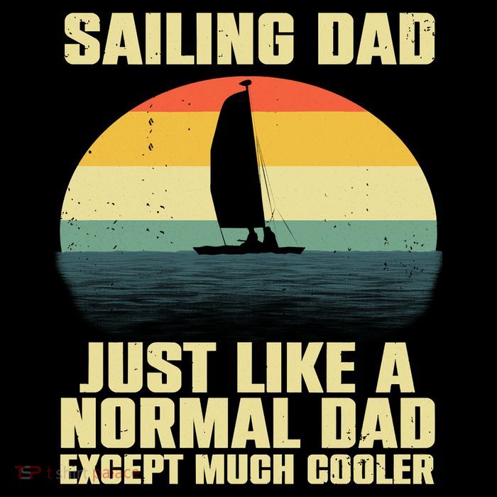 Funny Sailing Art For Dad Sailing Sailor Sail Sailboat Flatbill Hat