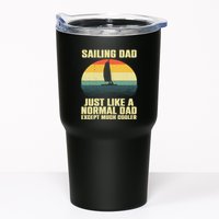 Funny Sailing Art For Dad Sailing Sailor Sail Sailboat Tumbler