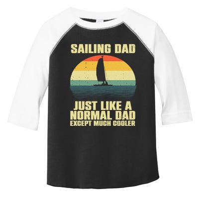 Funny Sailing Art For Dad Sailing Sailor Sail Sailboat Toddler Fine Jersey T-Shirt