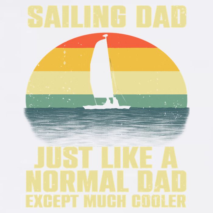 Funny Sailing Art For Dad Sailing Sailor Sail Sailboat Garment-Dyed Sweatshirt
