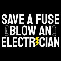 Funny Save A Fuse Blow An Electrician 16 in Basic Backpack