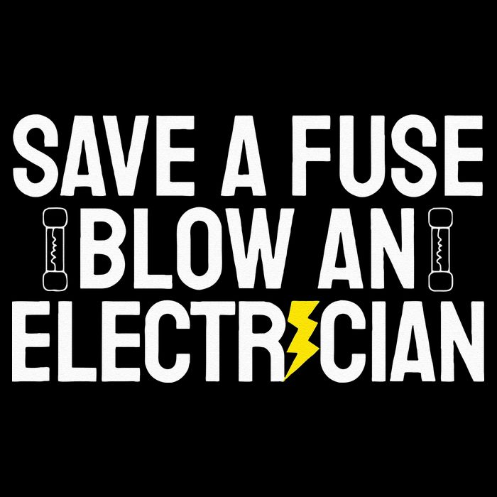 Funny Save A Fuse Blow An Electrician 16 in Basic Backpack
