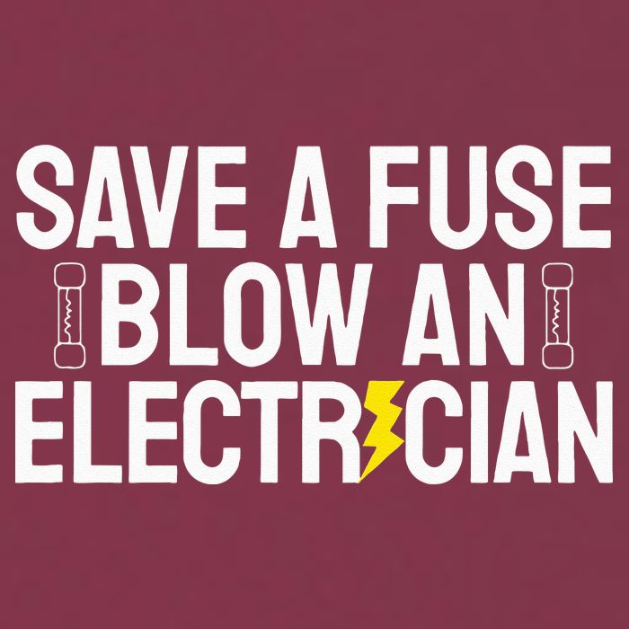 Funny Save A Fuse Blow An Electrician 16oz Travel Tumbler