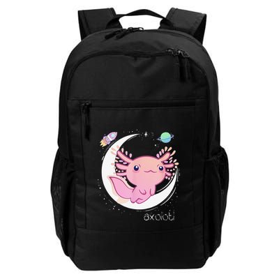 Funny Space Axolotl Kawaii Pastel Goth Japan Anime Comic Backpack