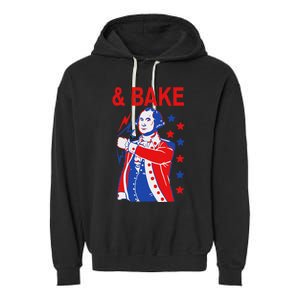 Funny Shake And Bake 4th Of July Couple Matching & Bake Garment-Dyed Fleece Hoodie