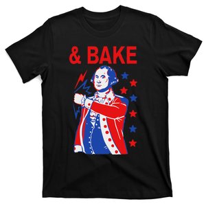 Funny Shake And Bake 4th Of July Couple Matching & Bake T-Shirt