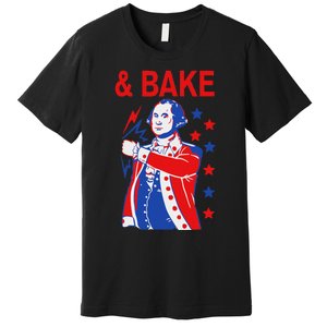 Funny Shake And Bake 4th Of July Couple Matching & Bake Premium T-Shirt