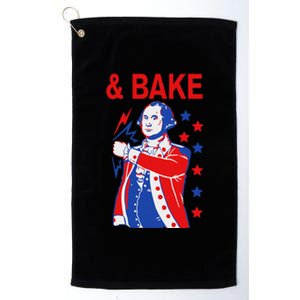 Funny Shake And Bake 4th Of July Couple Matching & Bake Platinum Collection Golf Towel