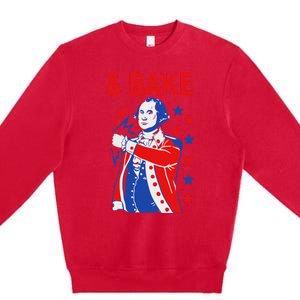 Funny Shake And Bake 4th Of July Couple Matching & Bake Premium Crewneck Sweatshirt