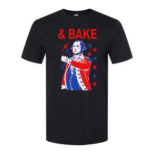 Funny Shake And Bake 4th Of July Couple Matching & Bake Softstyle CVC T-Shirt