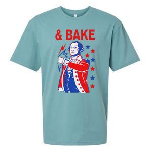 Funny Shake And Bake 4th Of July Couple Matching & Bake Sueded Cloud Jersey T-Shirt