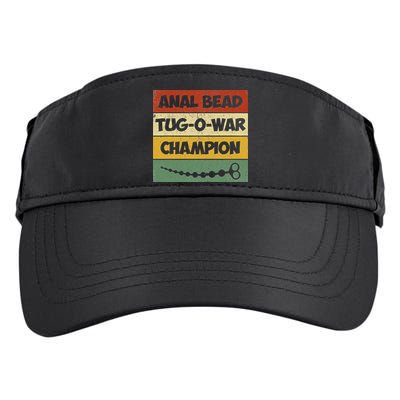 Funny Sayings Anal Bead Tug O War Champion Adult Drive Performance Visor