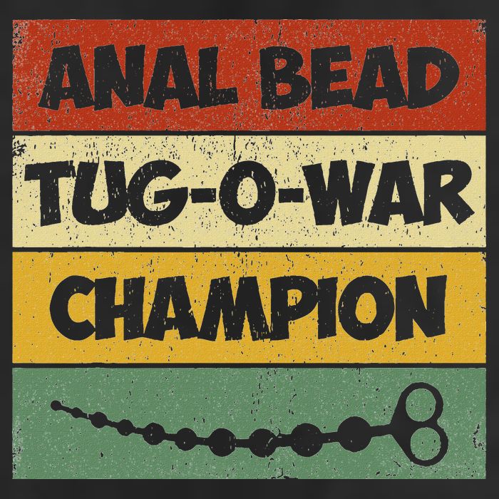 Funny Sayings Anal Bead Tug O War Champion 11oz C Handle Ceramic Mug