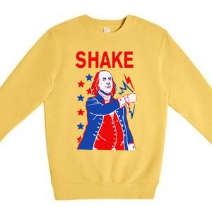 Funny Shake And Bake 4th Of July Couple Matching Premium Crewneck Sweatshirt