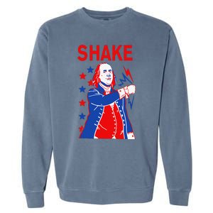 Funny Shake And Bake 4th Of July Couple Matching Garment-Dyed Sweatshirt