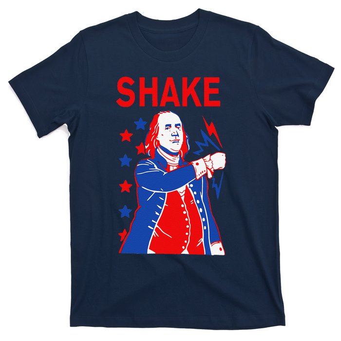 Funny Shake And Bake 4th Of July Couple Matching T-Shirt