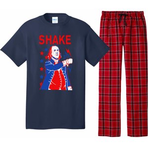 Funny Shake And Bake 4th Of July Couple Matching Pajama Set