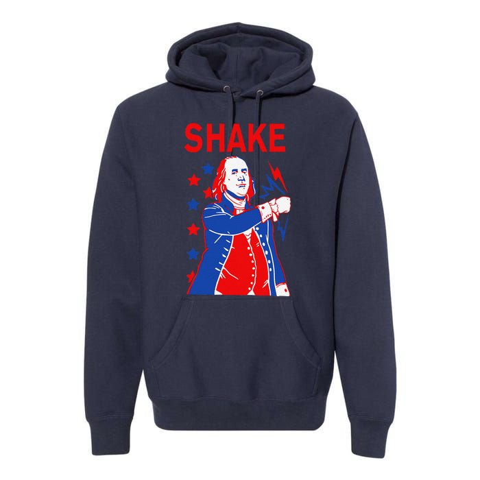 Funny Shake And Bake 4th Of July Couple Matching Premium Hoodie