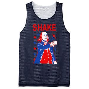 Funny Shake And Bake 4th Of July Couple Matching Mesh Reversible Basketball Jersey Tank