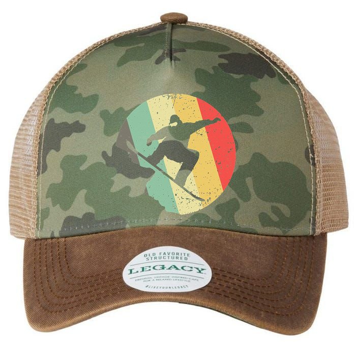 Funny Snowboarding Art For Snowboarder Snowboard Legacy Tie Dye Trucker Hat