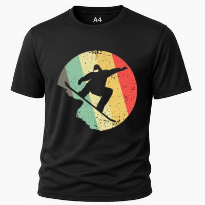 Funny Snowboarding Art For Snowboarder Snowboard Performance Shirt