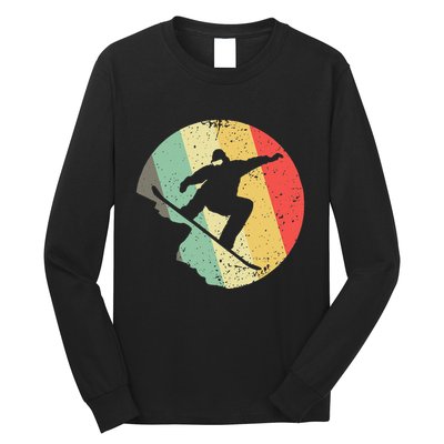 Funny Snowboarding Art For Snowboarder Snowboard Long Sleeve Shirt