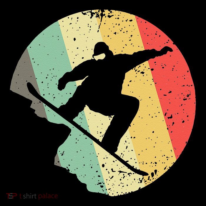 Funny Snowboarding Art For Snowboarder Snowboard Tall T-Shirt