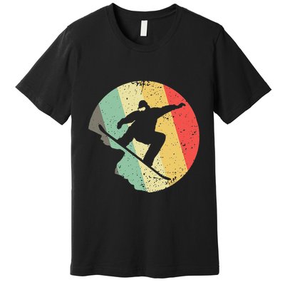 Funny Snowboarding Art For Snowboarder Snowboard Premium T-Shirt