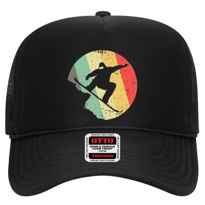 Funny Snowboarding Art For Snowboarder Snowboard Trucker Hat