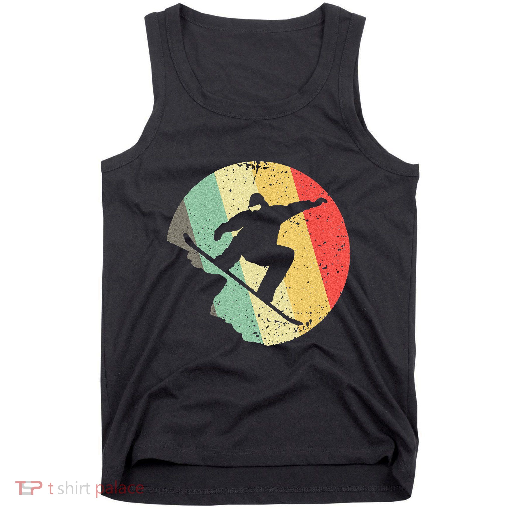 Funny Snowboarding Art For Snowboarder Snowboard Tank Top