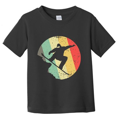 Funny Snowboarding Art For Snowboarder Snowboard Toddler T-Shirt