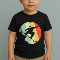 Funny Snowboarding Art For Snowboarder Snowboard Toddler T-Shirt