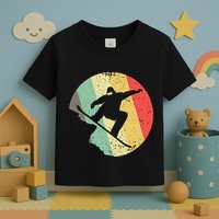 Funny Snowboarding Art For Snowboarder Snowboard Toddler T-Shirt