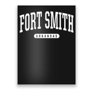 Fort Smith Arkansas Souvenirs College Style Fort Smith Arkansas Poster